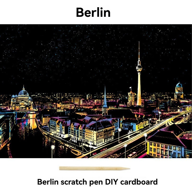 UrbanGlow Scratch Art