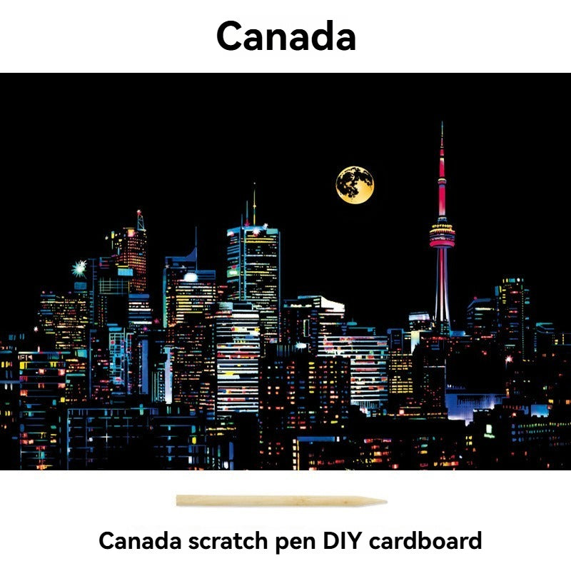 UrbanGlow Scratch Art