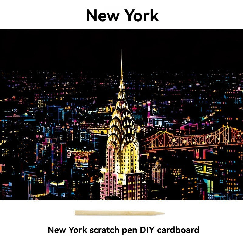 UrbanGlow Scratch Art