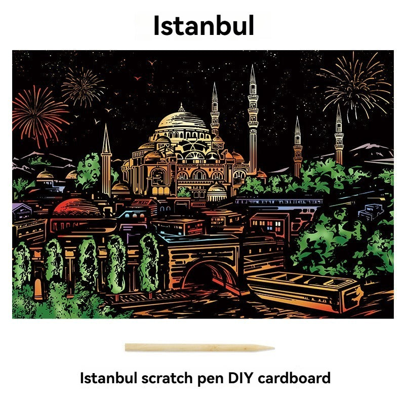 UrbanGlow Scratch Art