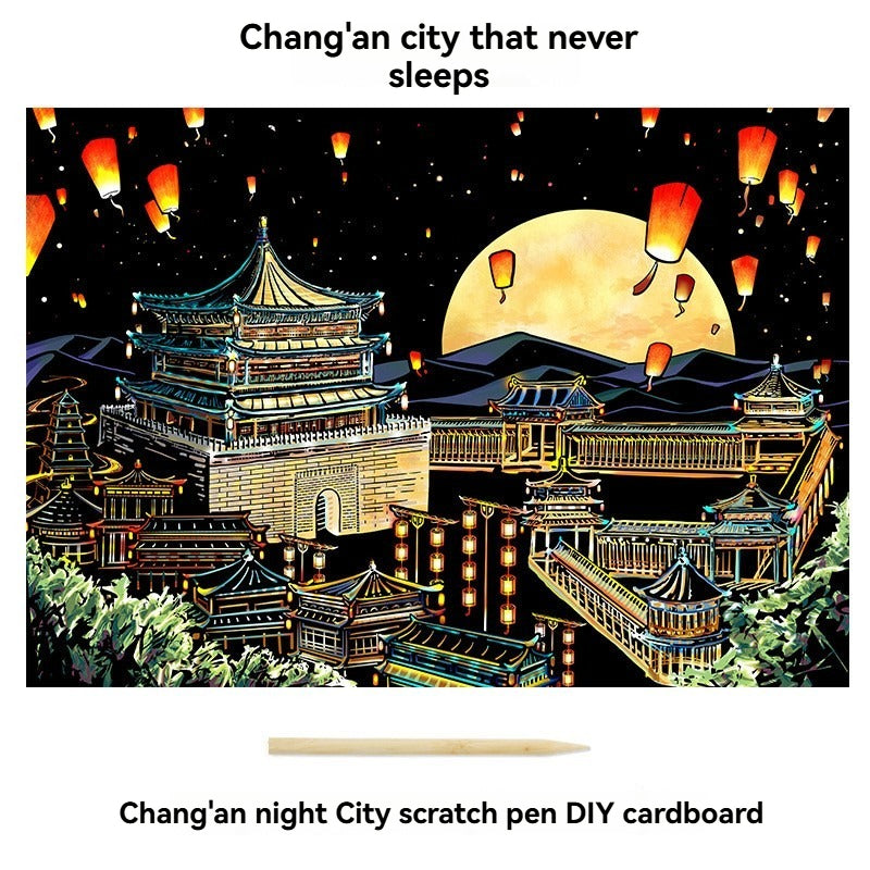 UrbanGlow Scratch Art