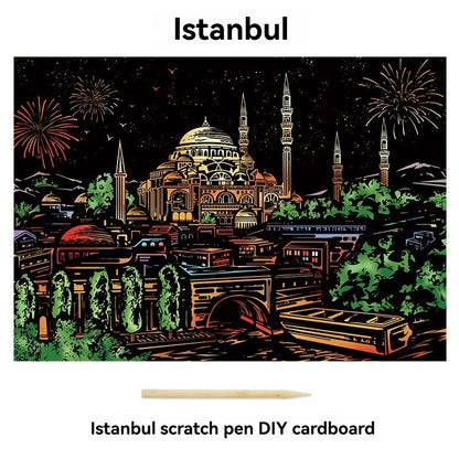 UrbanGlow Scratch Art